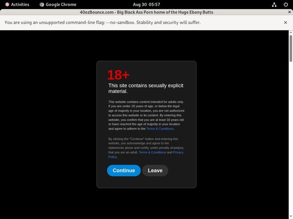 40ozbounce.com Porn Login