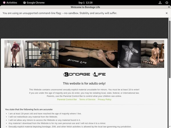 Bondage Life Website