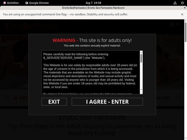 Erotic Sex Fantasies Acount