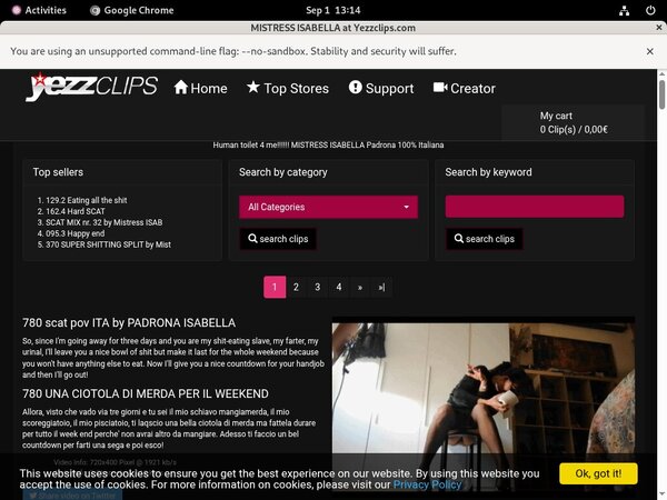 Mistress Isabella .com