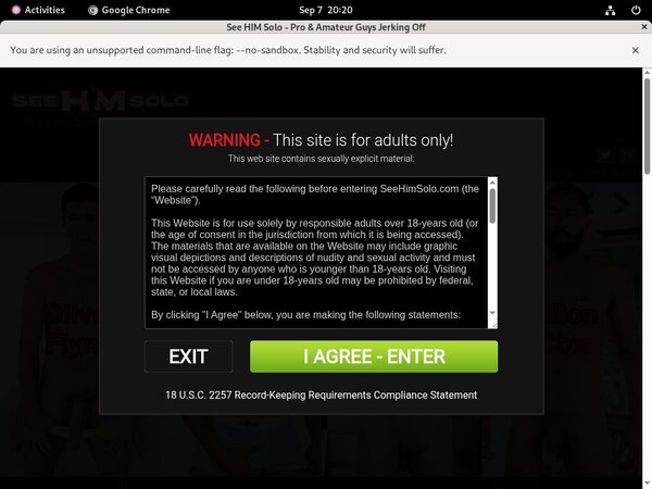 Seehimsolo.com Sing Up