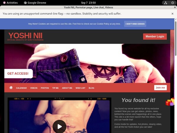 Yoshi Nii Daily Accounts