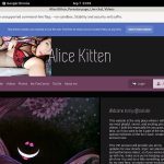 Alicekitten.modelcentro.com Free Acc