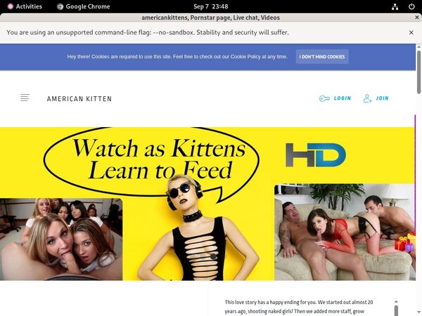 Americankittens Anal