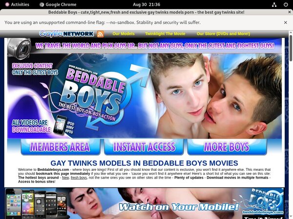 Beddable Boys Hq
