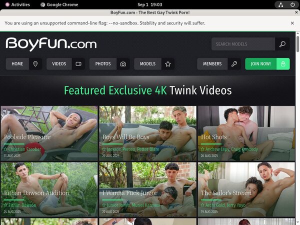 Boyfun.com Discount Signup