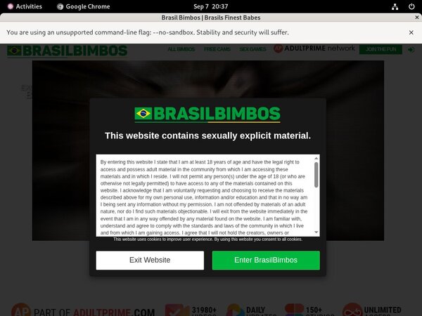 Brasil Bimbos Epoch Page
