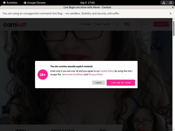 Camlust.com Free Users