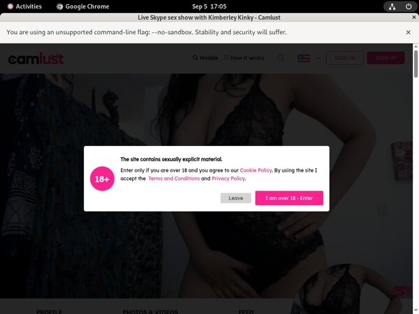 Camlust.com Subscription Deal