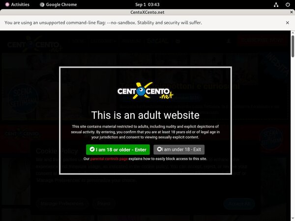 Cento X Cento Instant Access