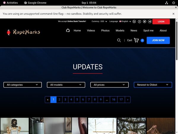 Clubropemarks.com Male Pornstars