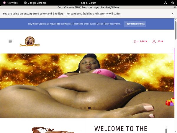 CocoaCaramelBBW Login Passwords