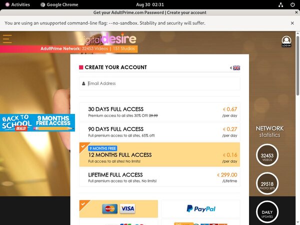 Digital Desire Paypal