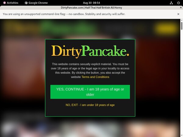 Dirty Pancake Free Discount