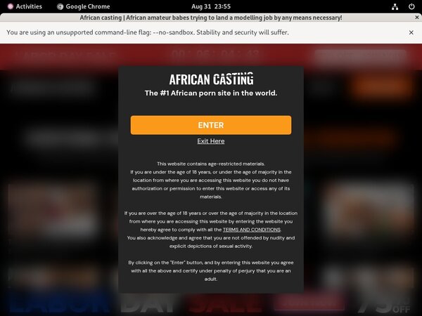 Discount African Casting Trial