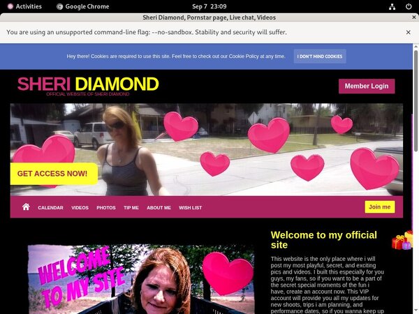 Does Sheri Diamond Use Paypal?