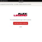 Free Alex Legend Hacked Passwords