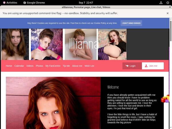 Free Xilliannax Acounts