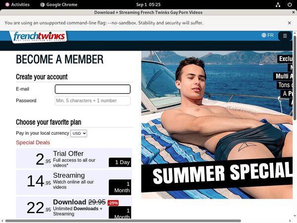 Frenchtwinks Discount Member