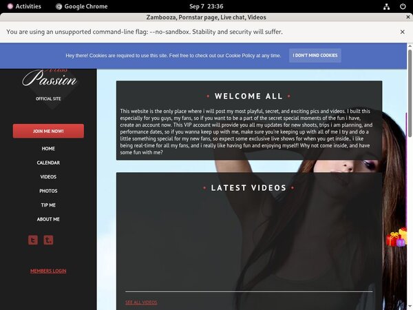 Full Free Zambooza.modelcentro.com