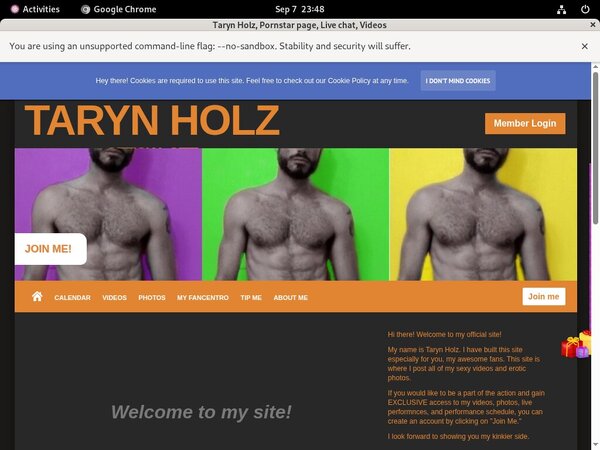 Gratis Tarynholz.modelcentro.com Konto