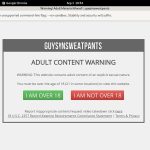Guys In Sweatpants Pwds