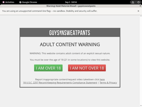 Guysinsweatpants Renew Subscription