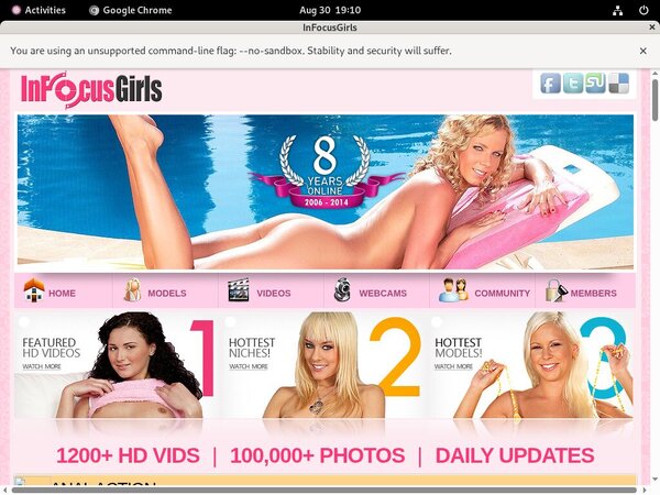 In Focus Girls Trial Coupon
