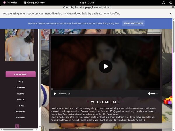 Is Courtnie.modelcentro.com Real