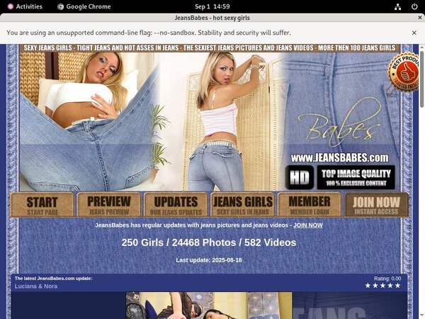 Jeans Babes Avec IBAN / SEPA
