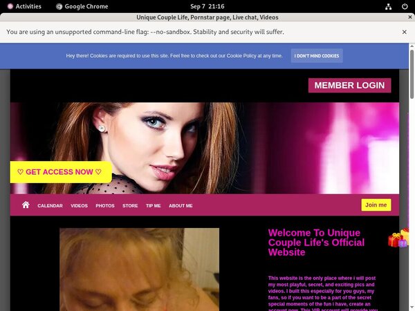 Join Uniquecouplelifecontent.com Free