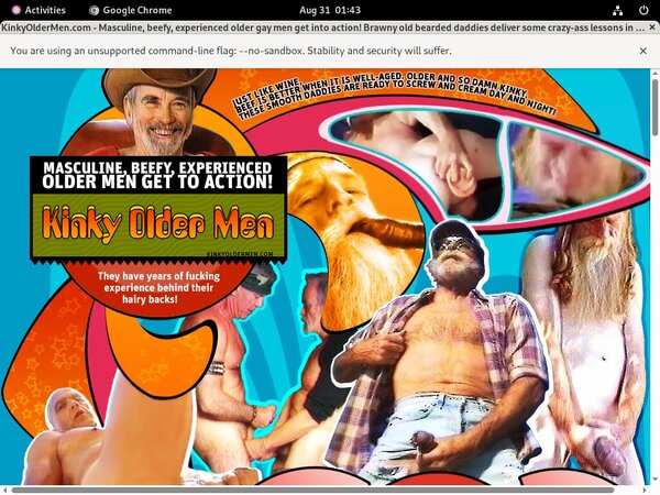 Kinkyoldermen.com Wire Payment