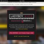 Ladyboy Vice Mobile Accounts