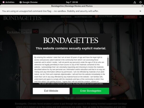 Limited Bondagettes Deal