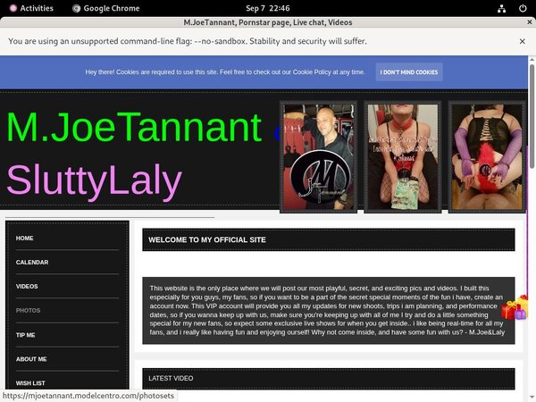 M.JoeTannant Sex Movies