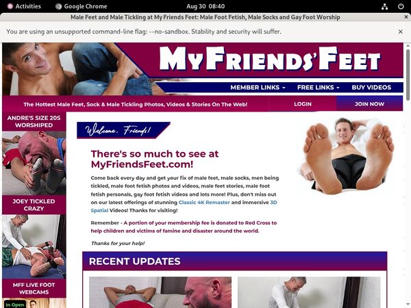 My Friends Feet Credit Card My Friends Feet Credit Card