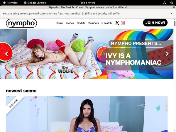 Nympho Bug Me Not