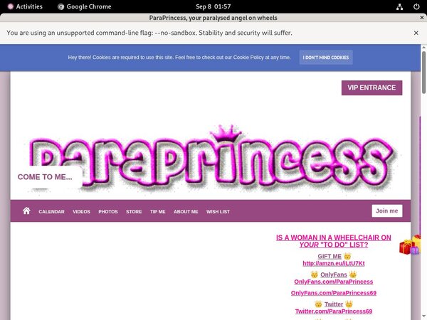 Paraprincess Purchase