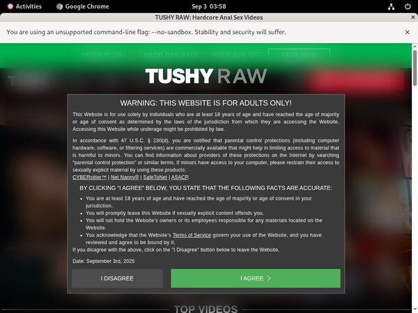 Raw Tushy Trial Membership