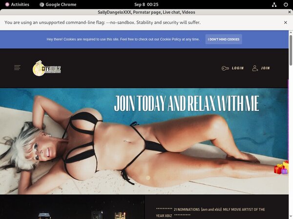 SallyDangeloXXX Logon
