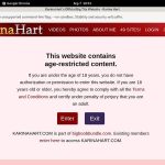 Sign Up For Karina Hart