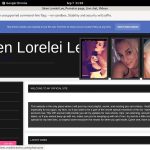 Sirenloreleileex.modelcentro.com Password Blog