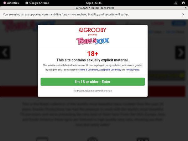 Tgirls.xxx Paysite Discounts