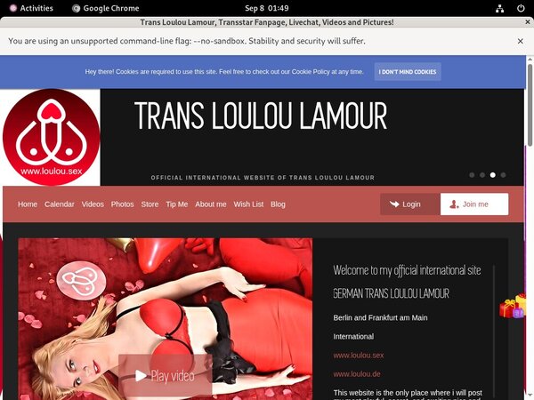 Trans Loulou Lamour Free Trial Membership Trans Loulou Lamour Free Trial Membership