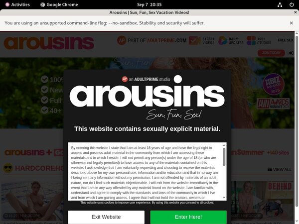 Trial Arousins Free