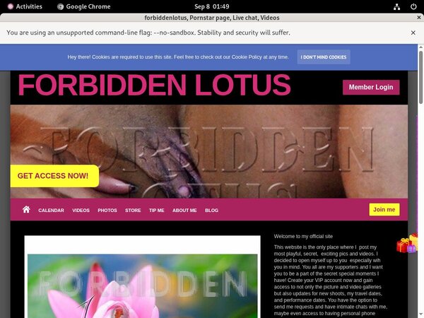 Try Forbiddenlotus.com Discount