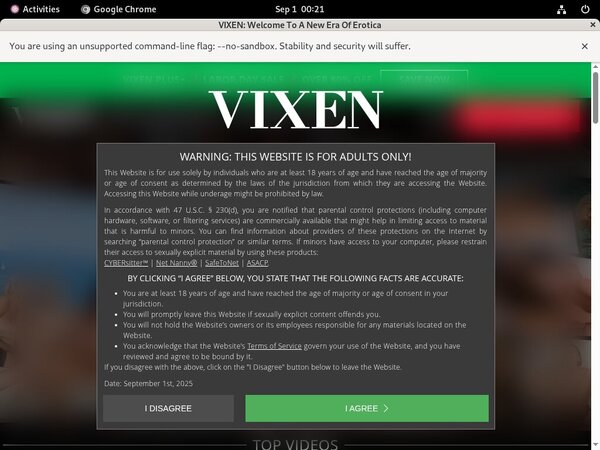 Vixen.com Account Gratis