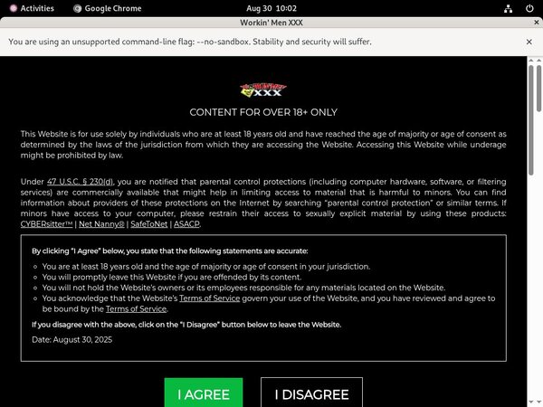 Workin Men XXX Account Share