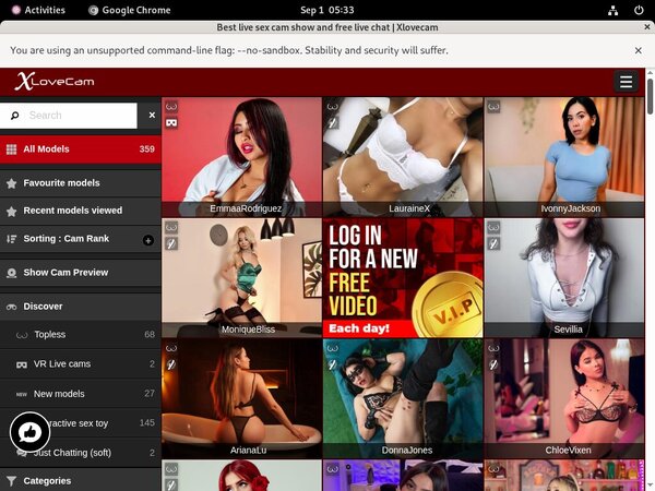 X Love Cam Discount Review