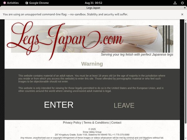 How To Get On Legs Japan For Free